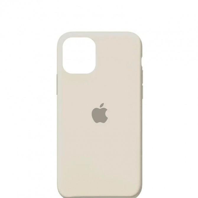 Оригинальный силиконовый чехол для iPhone 11 Молочный FULL