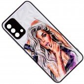 Чехол накладка Prisma Ledies для Oppo A74 Purple Чехол накладка Prisma Ledies для Oppo A74 Purple