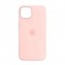Силиконовый чехол для iPhone 12 /12 Pro Пастельно Розовый FULL