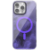 Чохол TPU Shiny Mountain (MagFit) для Apple iPhone 12 Pro / 12 (6.1") Purple