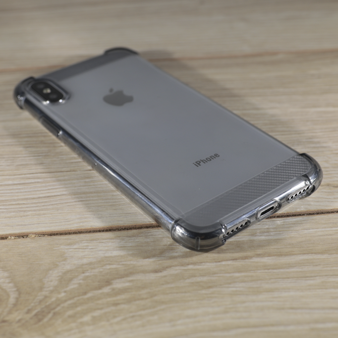 Чохол X-Level Crashproof series для iPhone X Чорний-2