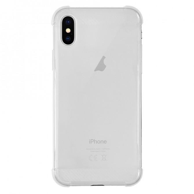 Чохол X-Level Crashproof series для iPhone X Прозорий-1