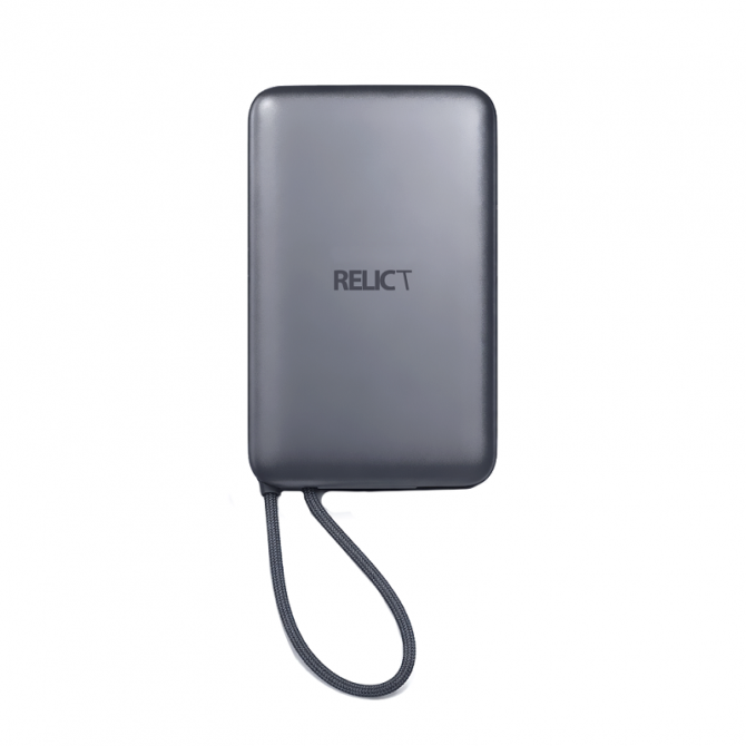 Дополнительная батарея Relict Oniqx 2in1 10000mAh MagSafe 22.5W Grey-1