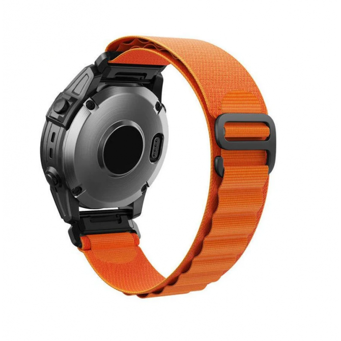 Ремінець універсальний 20mm ALPINE Loop Orange/Black-1