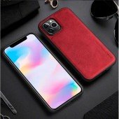 Чехол-накладка X-Level Leather series iPhone 11 Pro Max Red Чехол-накладка X-Level Leather series iPhone 11 Pro Max Red