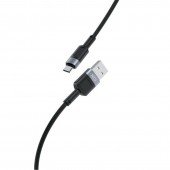Кабель XO NB198 QC MicroUSB 2.4A/1m Black Кабель XO NB198 QC MicroUSB 2.4A/1m Black