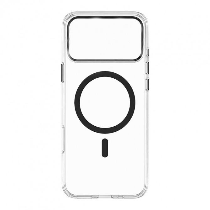 Чехол-накладка Anti-Fall для iPhone 17 Pro Transparent / Black