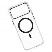 Чехол-накладка Anti-Fall для iPhone 17 Pro Transparent / Black