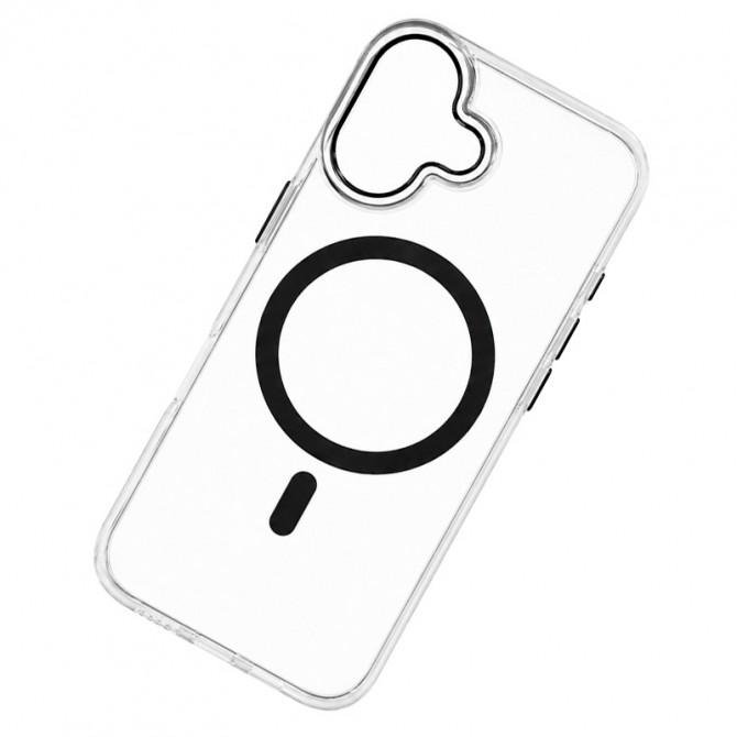 Чехол-накладка Anti-Fall для iPhone 17 Transparent / Black-2