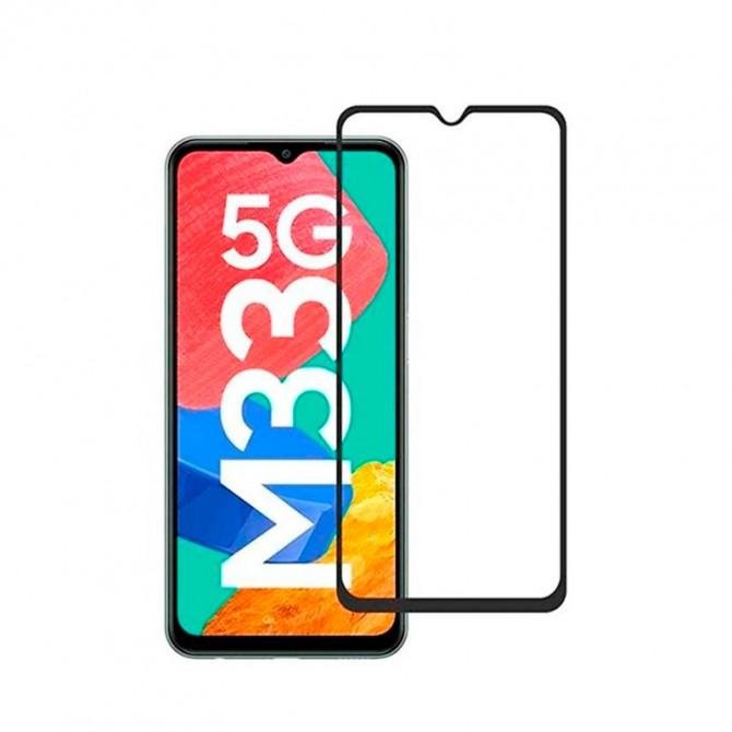 Защитное стекло для SAMSUNG Galaxy S23/S22 Full Glue (0.25 мм, 2.5D, черное) ЛЮКС