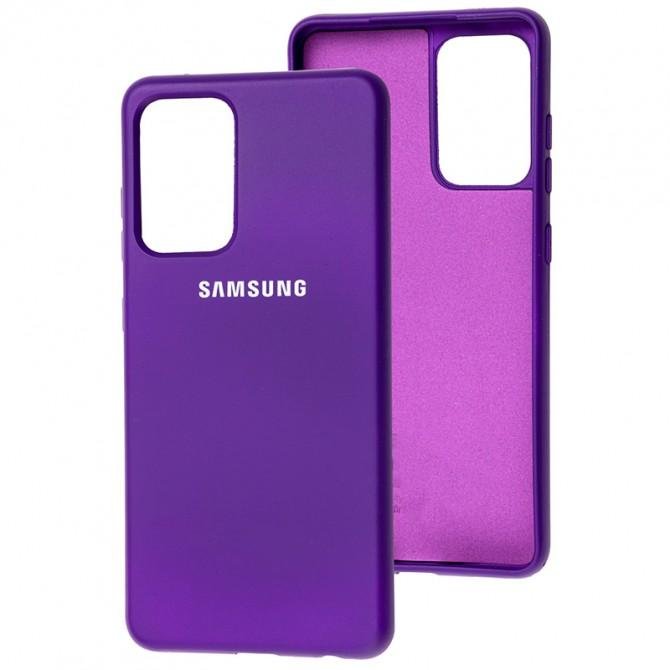 Чехол-накладка Original Soft Case Oppo A52/A72/A92 Фиолетовый FULL