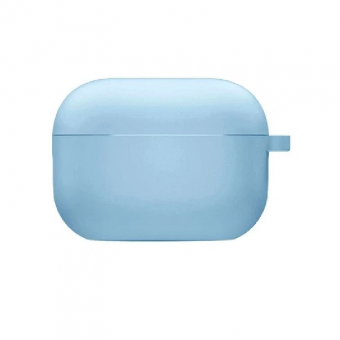 Чехол U-Like Silicone Protective Case For Airpods Pro 3 Microfibre Lilac Blue-1