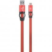 Кабель USB Gelius Pro Flexible 2 GP-UC07c Type-C Red