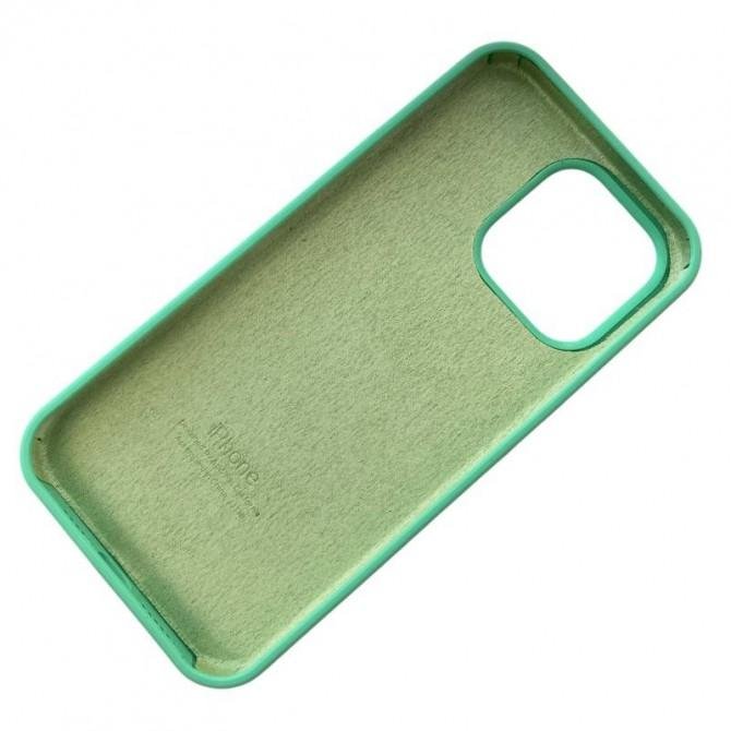 Силіконовий чохол для iPhone 15 Pro Spearmint FULL-4