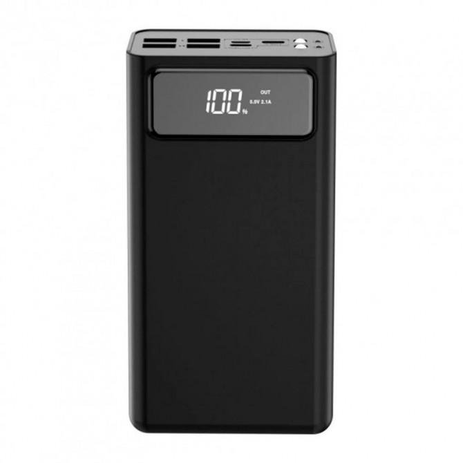 Повербанк XO PR125 50000 mAh Digital Display Black