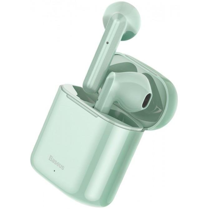 Беспроводные наушники Baseus W09 Green-1
