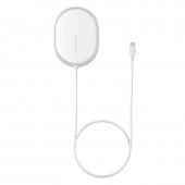 Беспроводное зарядное устройство Baseus Light Magnetic Wireless Charger(WXQJ-02) White