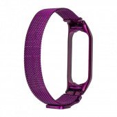 Ремешок для Xiaomi Band 5/6 milanese design Purple Ремешок для Xiaomi Band 5/6 milanese design Purple