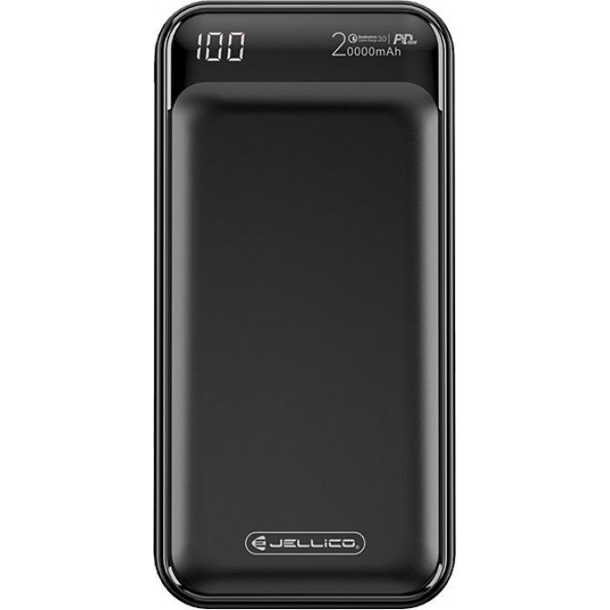 Повербанк Jellico RM-230 (QC+PD) Li-Pol 20000mAh Black-1