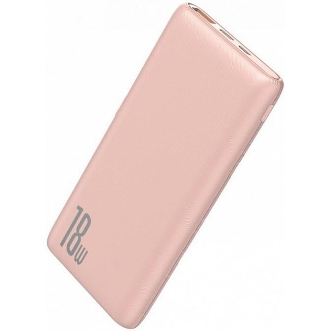 Повербанк Baseus Bipow Quick Charge Power Bank PD+QC (10000mAh) 18W Pink