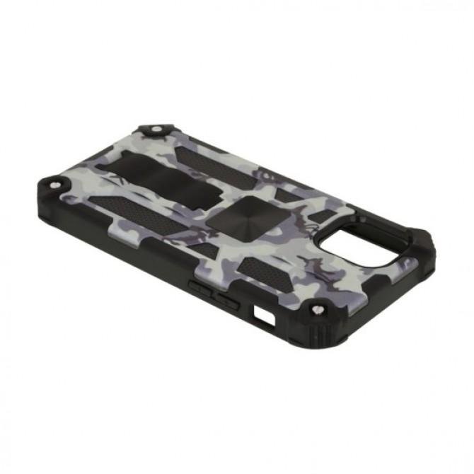 Чохол Shockproof Camouflage for Apple Iphone 12/12 Pro Grey-3