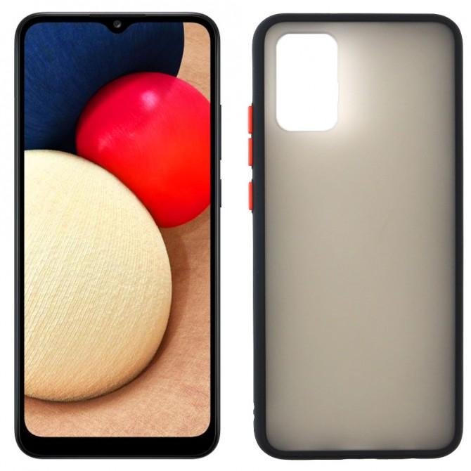Чехол MATT CASE для Samsung A025 Galaxy A02s Черный