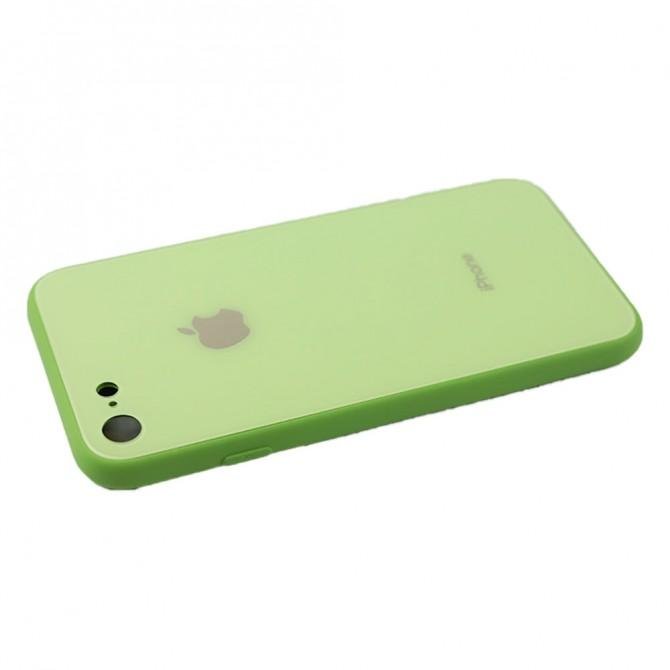 Чохол U-Like Glossy Logo series для iPhone 7/8 Light Green-3