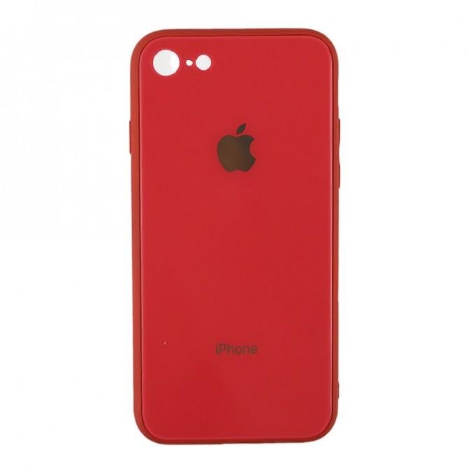 Чохол U-Like Glossy Logo series для iPhone 7/8 Red Orchid-1