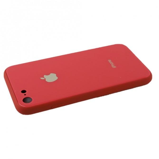 Чохол U-Like Glossy Logo series для iPhone 7/8 Red Orchid-3