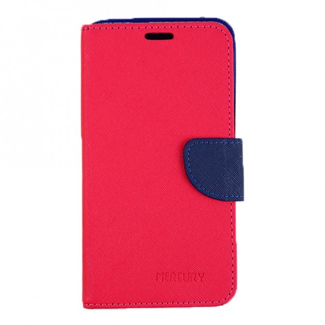 Чехол книжка Goospery Mercury 5.5" Pink (XXXL)-5