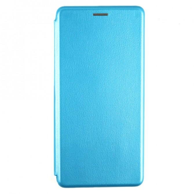 Чехол-книжка U-Like Best для Xiaomi Redmi Note 9/Redmi 10X Cyan-1