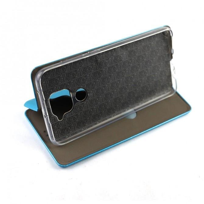 Чехол-книжка U-Like Best для Xiaomi Redmi Note 9/Redmi 10X Cyan-4