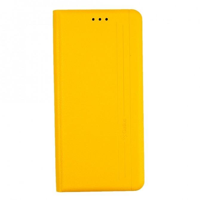 Чохол книжка Leather Gelius для Samsung A025 Galaxy A02s Yellow-1