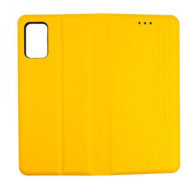 Чохол книжка Leather Gelius для Samsung A025 Galaxy A02s Yellow-2