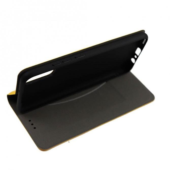 Чохол книжка Leather Gelius для Samsung A025 Galaxy A02s Yellow-3