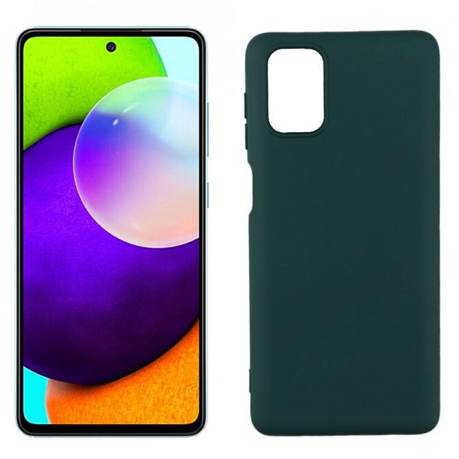 Чехол Soft Case для Samsung M515 Galaxy M51 Темно Зеленый FULL