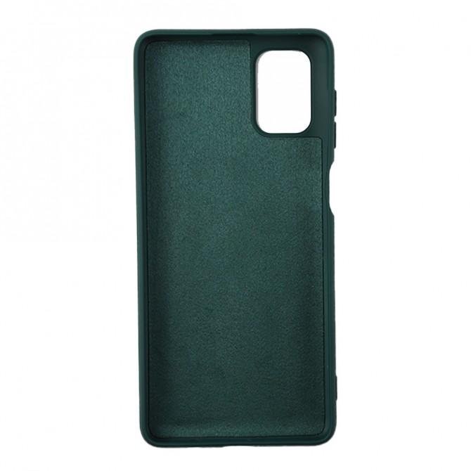 Чехол Soft Case для Samsung M515 Galaxy M51 Темно Зеленый FULL-2