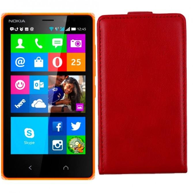 Чохол книжка MOBIKING для Nokia X2 New Red