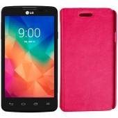 Чохол книжка для LG L60/X135/X145/X147 Pink