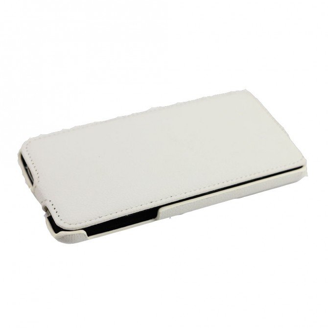 Чехол книжка CareR Flip для IPhone 6 Plus White-1