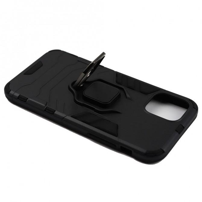 Чохол HONOR Hard Defence Series для iPhone 12 Pro Max Black (з тримачем)-3