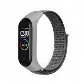 Ремешок для Xiaomi Band 3/4 Nylon design Серый