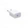 Мережевий зарядний пристрій Hoco C76A PD 20W White + Cable Type-C to Lightning