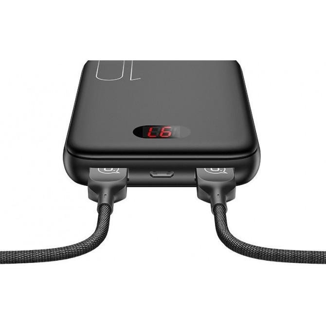 Повербанк Usams US-CD66 PB9 Dual USB 10000 mAh Black-3