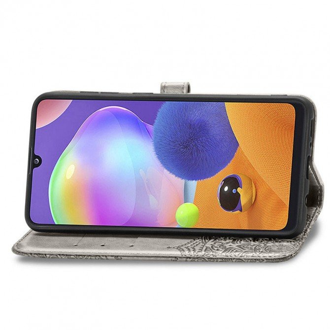 Чохол книжка Art Case для Samsung A325 Galaxy A32 4G Сірий-3