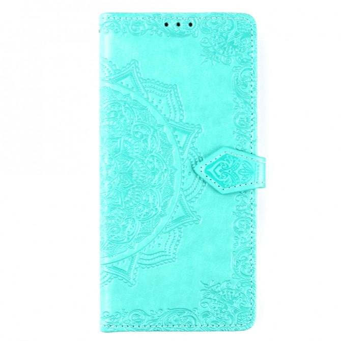 Чехол-книжка Art Case для Xiaomi Redmi Note 10 Бирюзовый-1