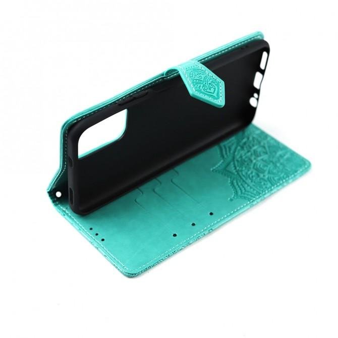 Чехол-книжка Art Case для Xiaomi Redmi Note 10 Бирюзовый-4