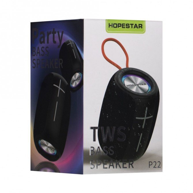 Портативна колонка Hopestar P22 Black-2