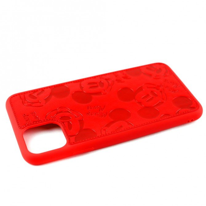 Чохол Mickey для Apple iPhone 11 Червоний-3