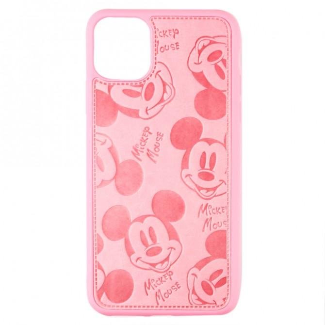 Чехол Mickey для Apple iPhone 11 Розовый-1